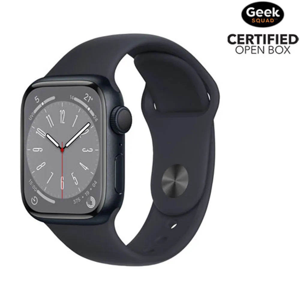 APPLE Open Box -Apple Watch Series 8 (GPS) 41mm Midnight Aluminum