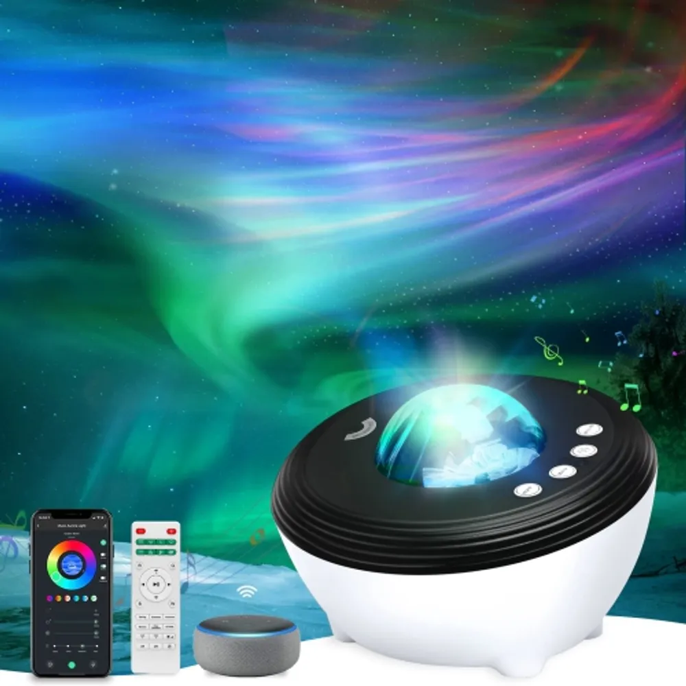 HLD Galaxy Star Night Light Projector for Bedroom LUXONIC Aurora