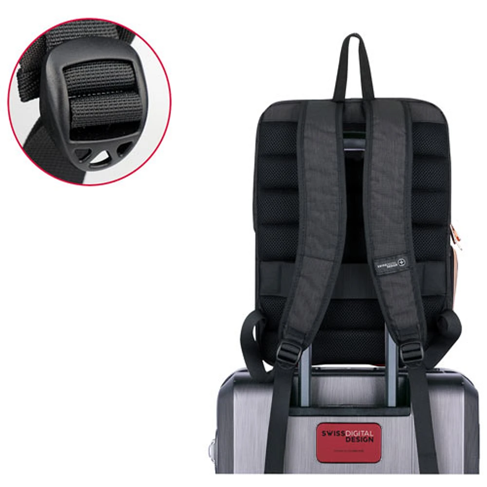 Swiss outlet design backpack
