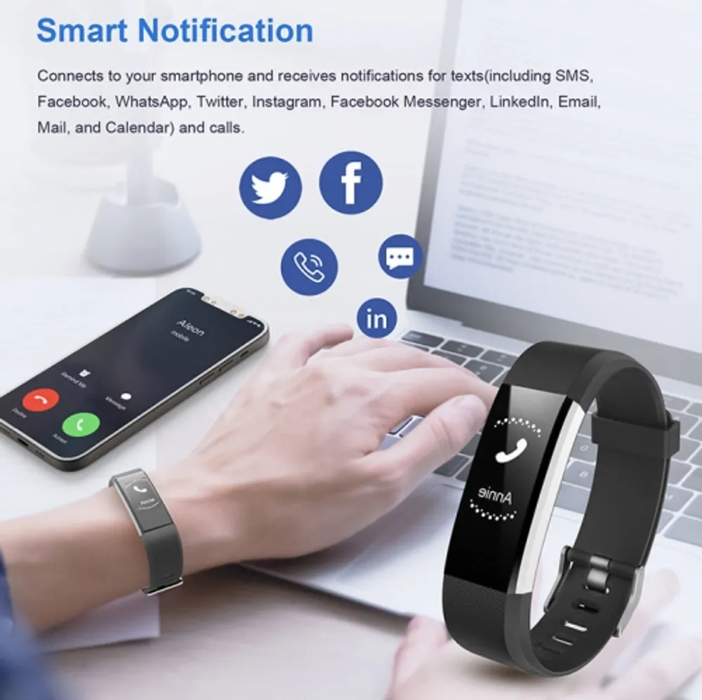 Letscom fitness 2024 tracker gps