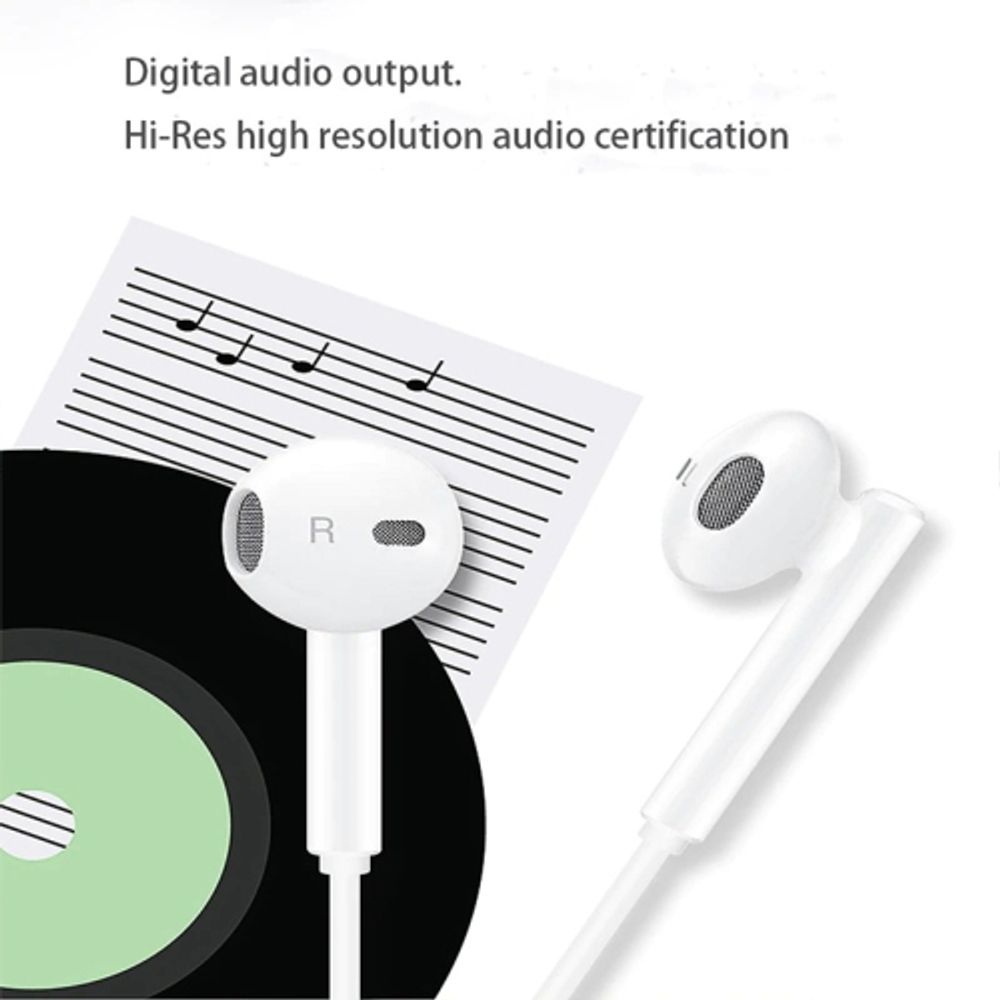 Huawei certified type c discount headphones