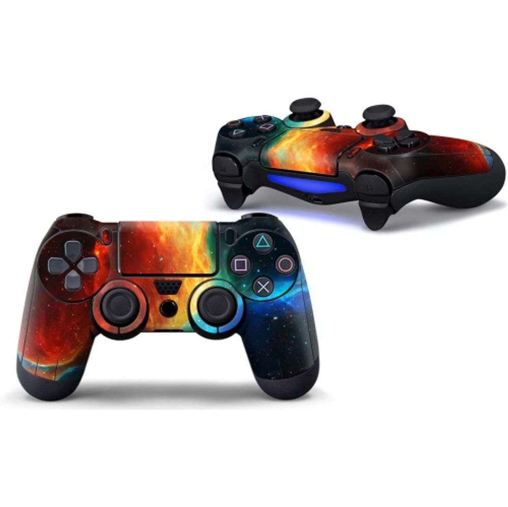 GENERIC 4PCS Vinyl Skin Sticker Decal Cover for Playstation4 PS4