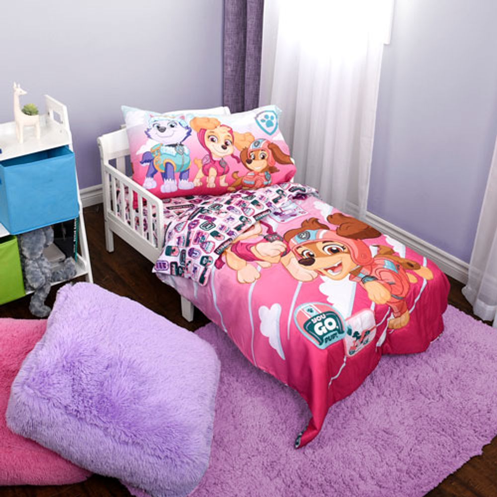 Paw patrol girl bed set top