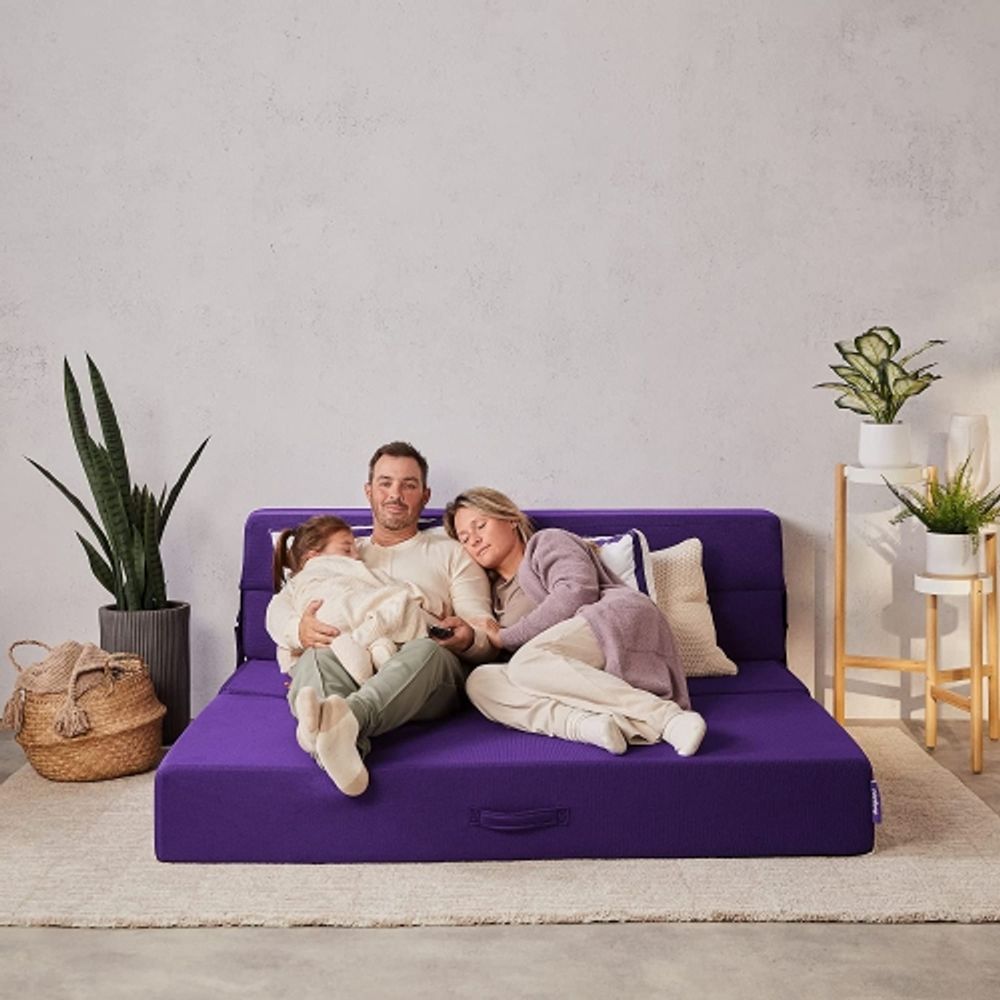 Polysleep Polycouch Folding Memory Foam Mattress and Sofa Bed