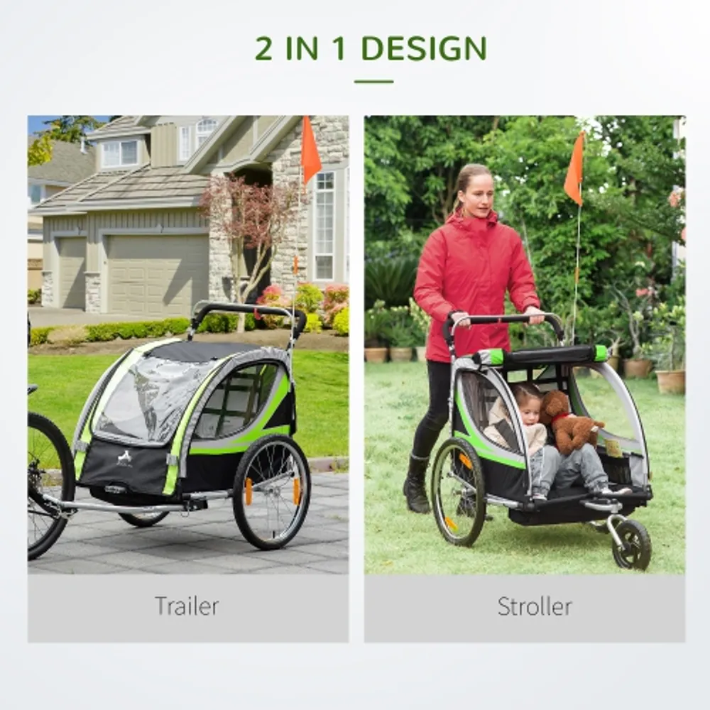 2 in 1 new arrivals bike trailer stroller
