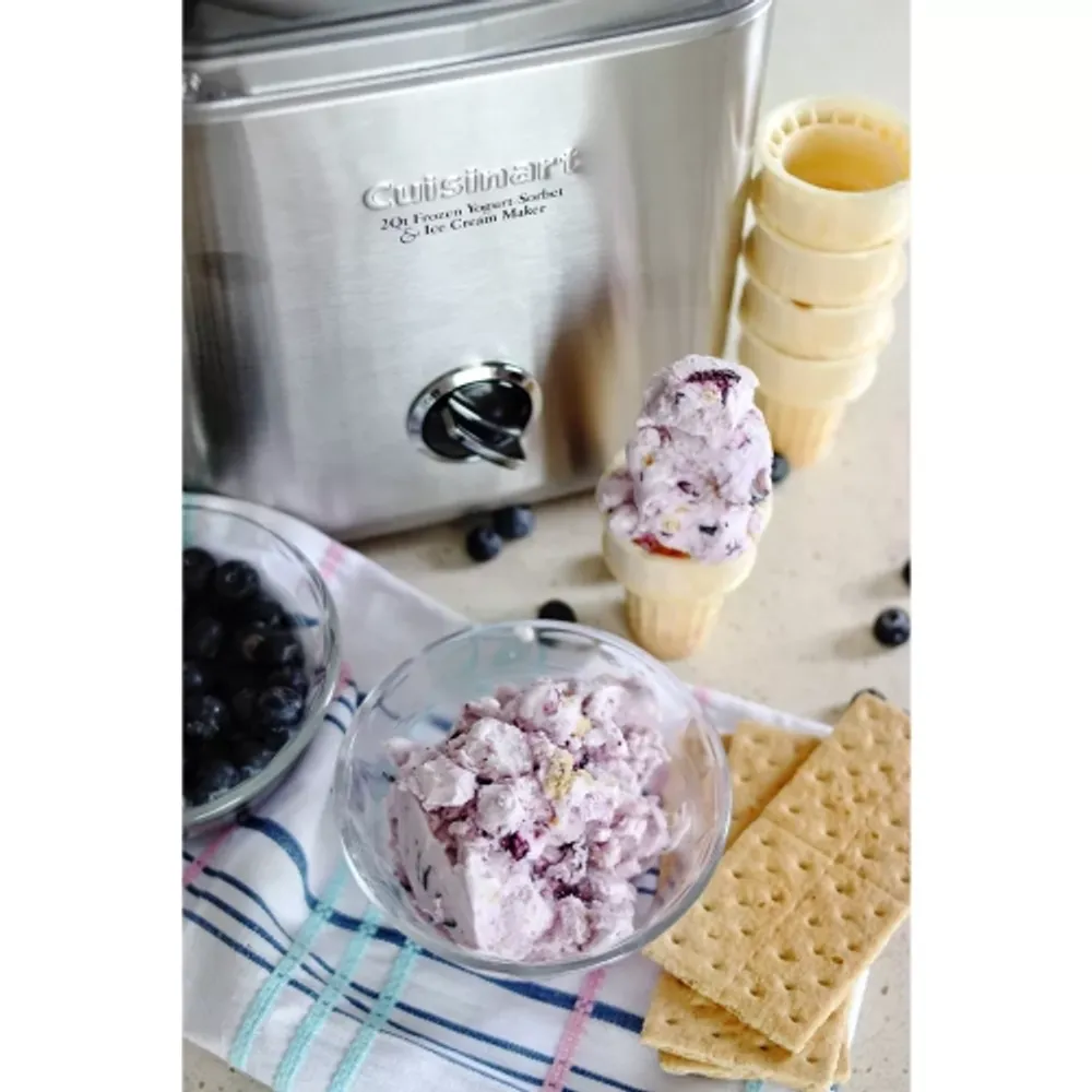 Cuisinart Pure Indulgence 2qt Frozen Yogurt sorbet Ice Cream