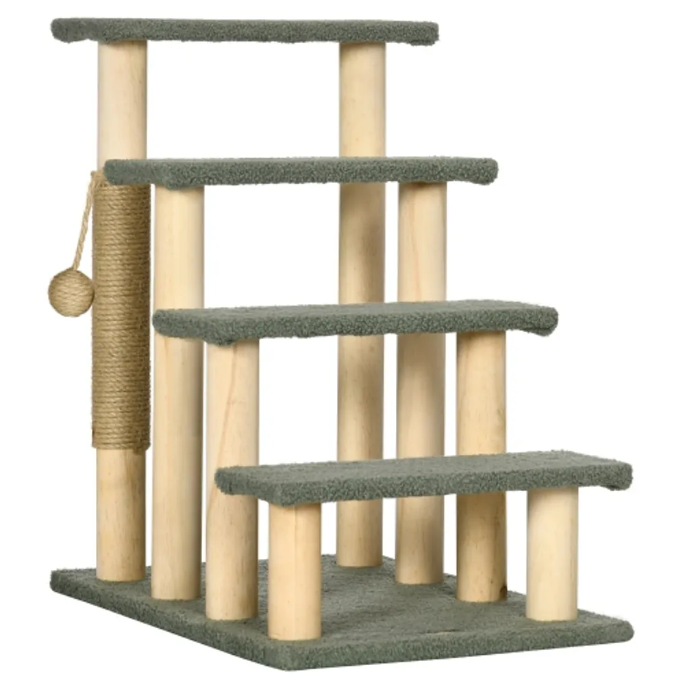 Cat scratching outlet stairs