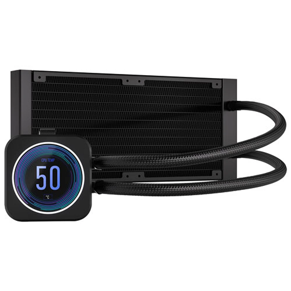 Corsair water cooling system top