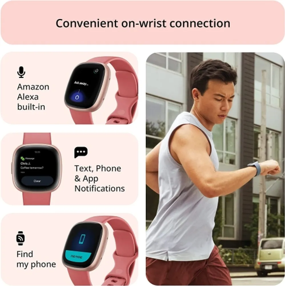 Fitbit Versa 4 Fitness Smartwatch with Daily Readiness, Gps, 24/7
