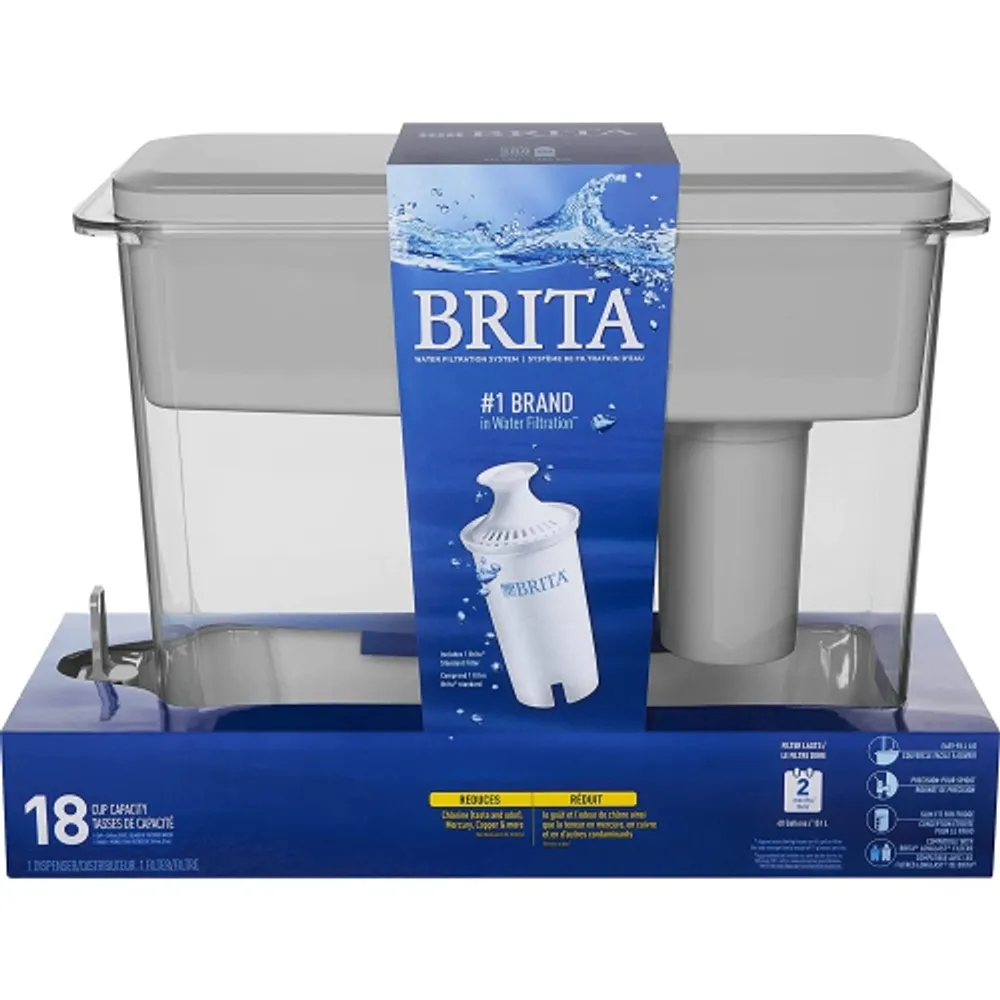 Brita extra large 18 cup filtered water best sale dispenser