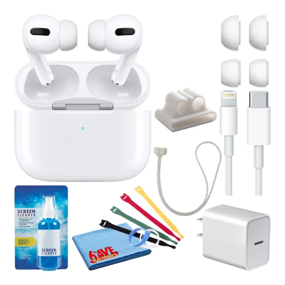 Apple AirPods Pro with MagSafe Charging (2021) with Cable Ties +