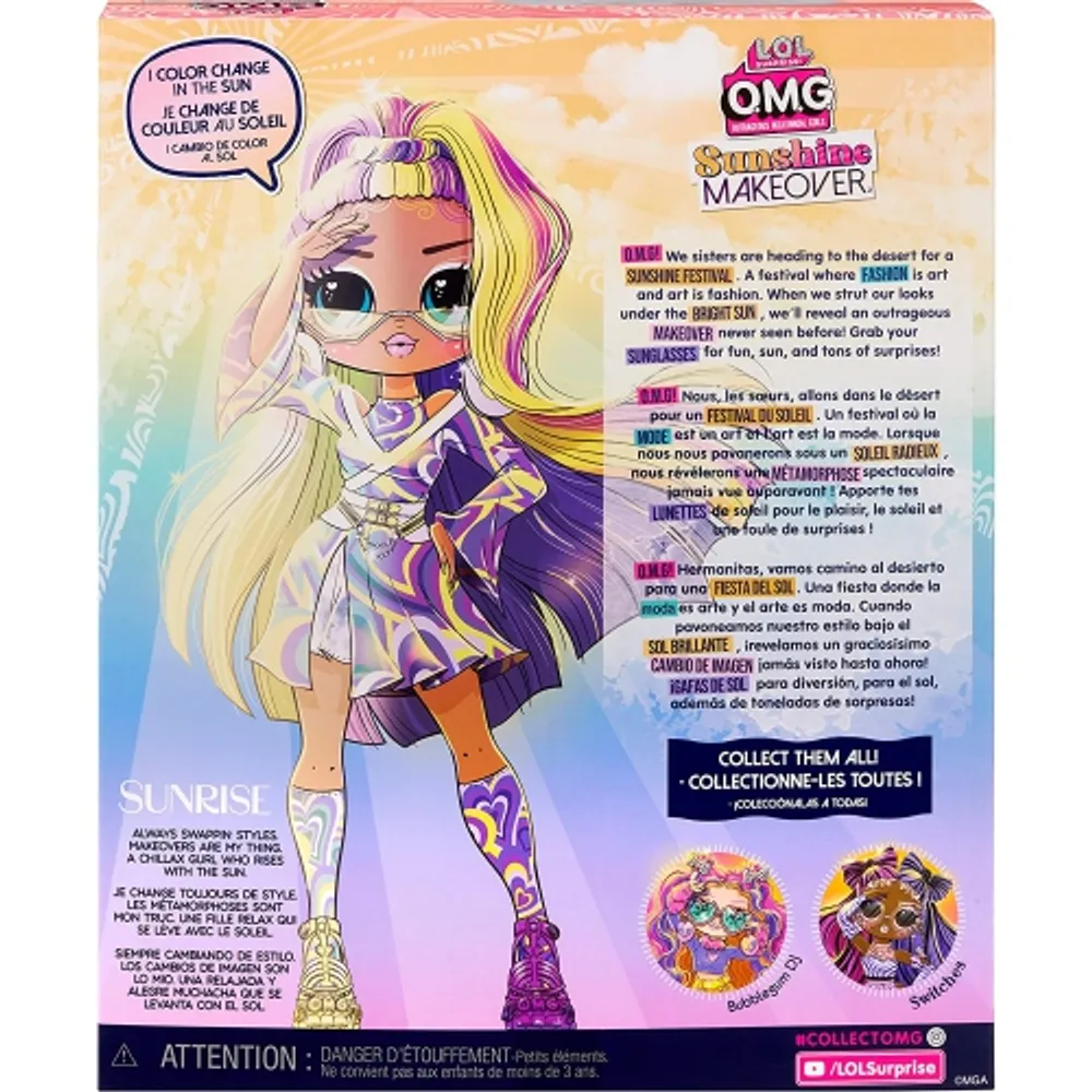 LOL Surprise OMG Sunshine Makeover™ Sunrise Fashion Doll | Coquitlam Centre