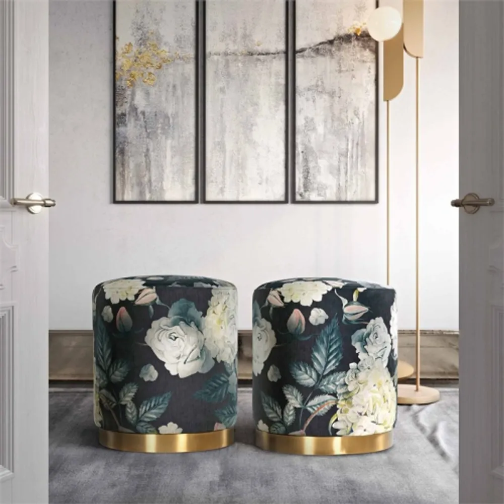 Tov sales velvet ottoman