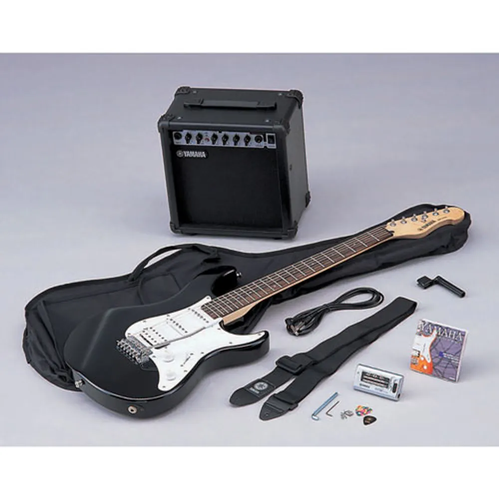 Yamaha electric store guitar pack