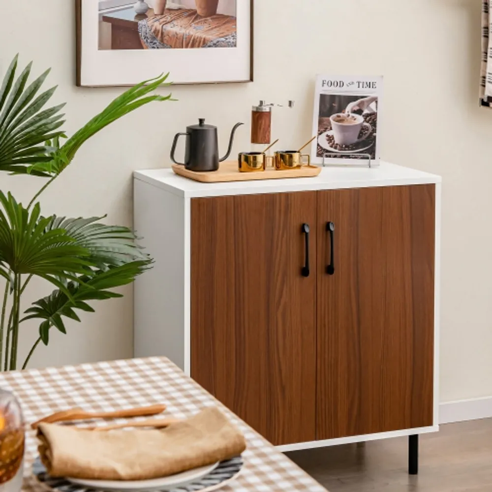 Costway storage cabinet shop sideboard buffet
