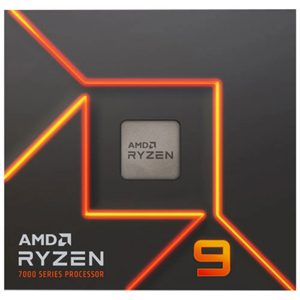 AMD Ryzen 9 7900X3D 12-Core 4.4GHz AM5 Processor | Upper