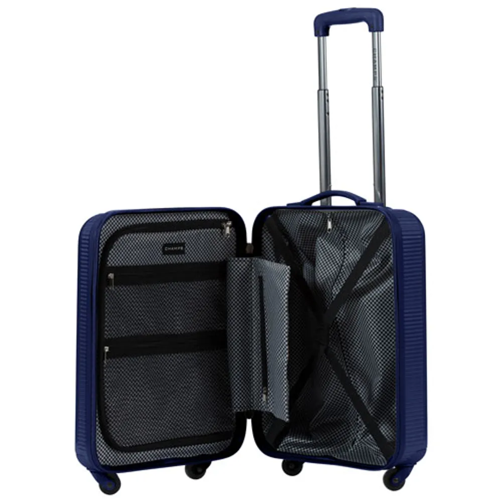 Champs Iconic Collection 3 Piece Hard Side Expandable Luggage Set