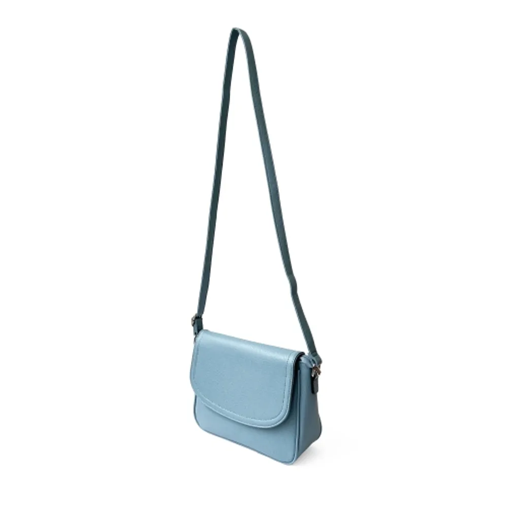 Powder blue crossbody bag best sale