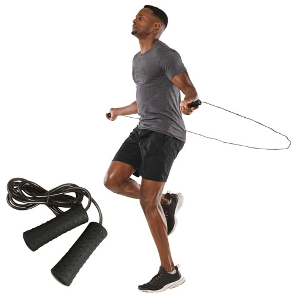 Large clearance jump rope