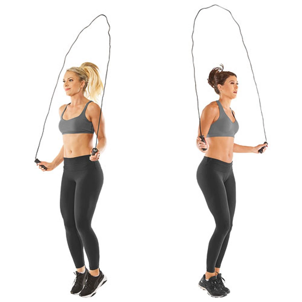Large clearance jump rope