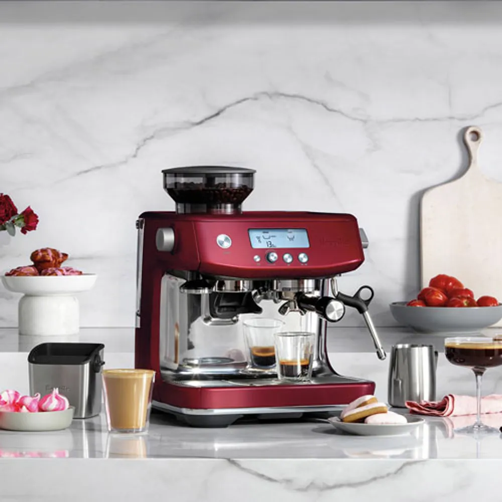 Breville coffee machine red clearance