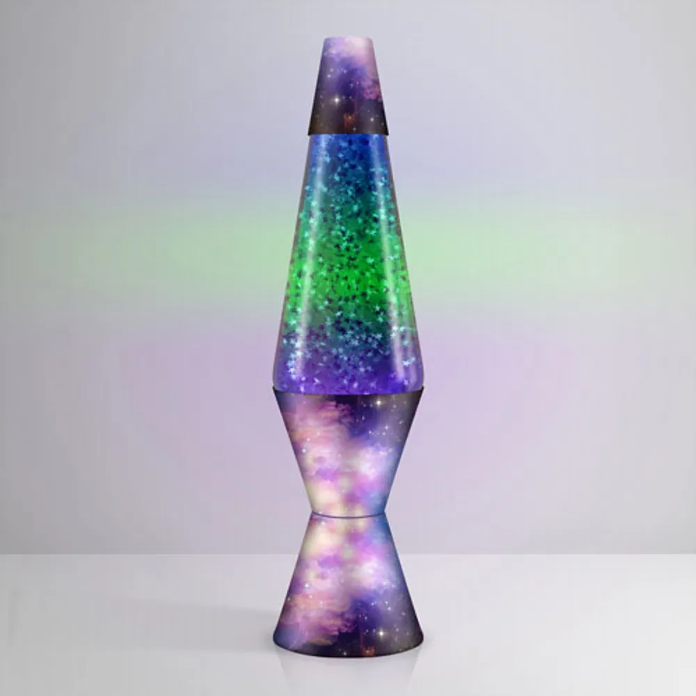 Galaxy outlet lava lamp