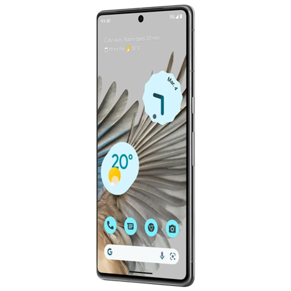 GOOGLE TELUS Google Pixel 7 Pro 128GB - Snow - Monthly Financing