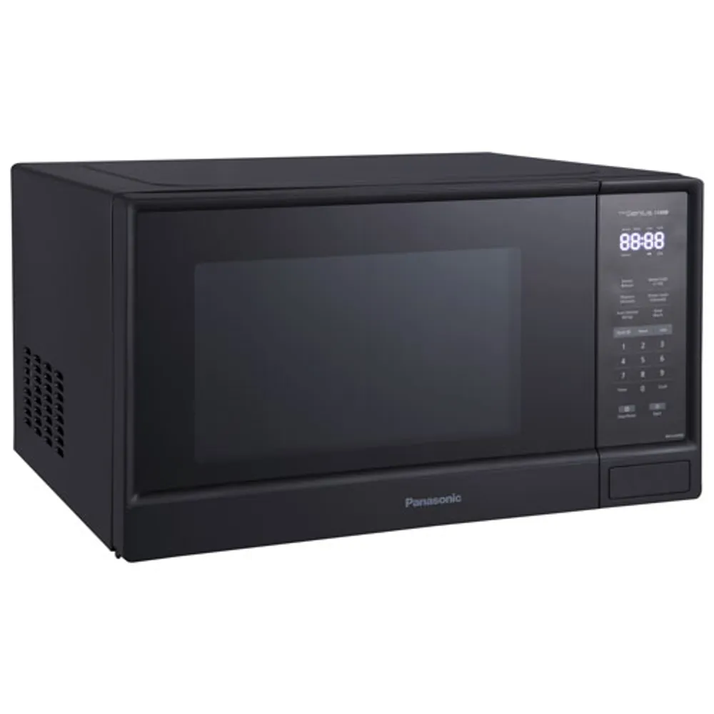 Panasonic Genius 1.3 Cu. Ft. Microwave NNSU65NB Black