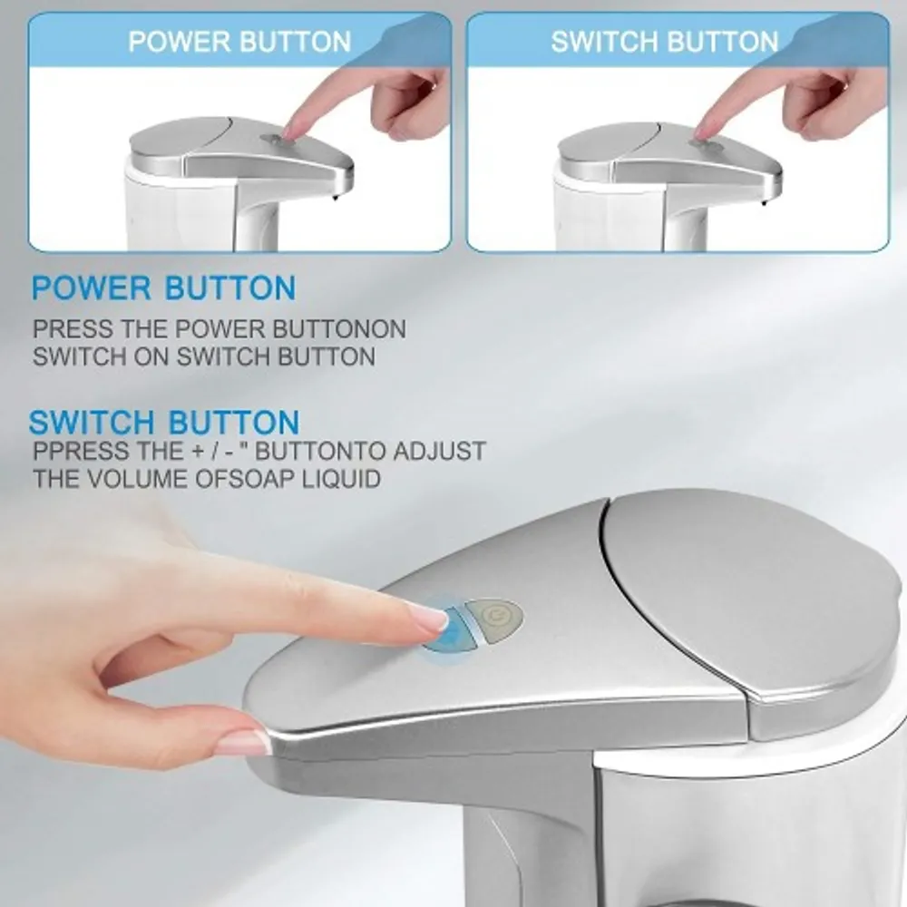 Motion sensor hot sale hand soap dispenser