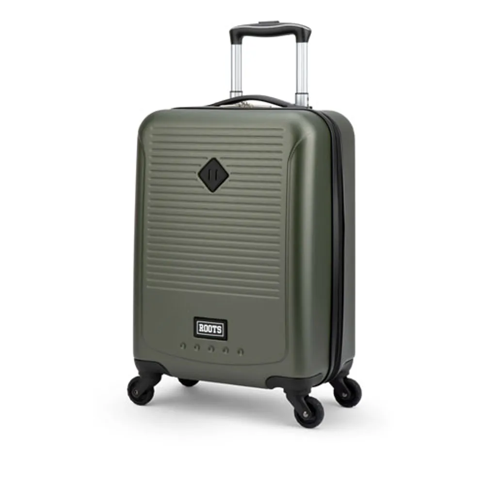 Roots Baffin 3 Piece Hard Side Expandable Luggage Set Olive Only at Best Buy