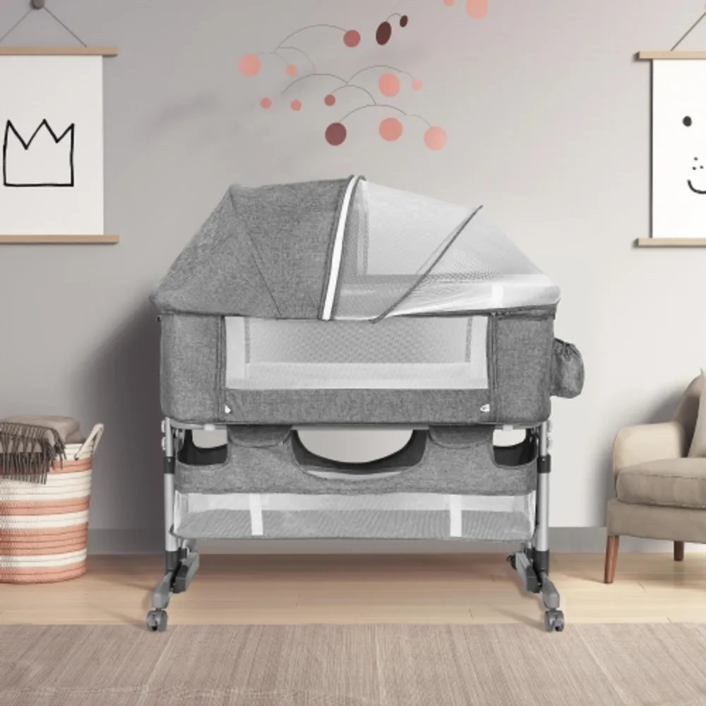 Cradle with deals bed