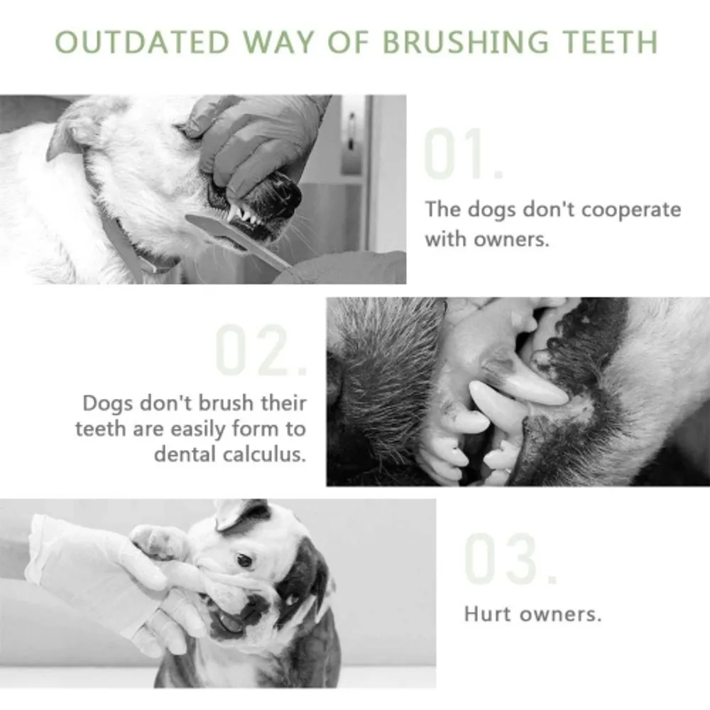 Dental brushing stick for dogs online