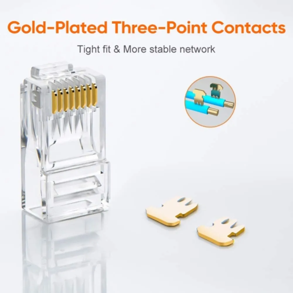 Cat5e ends outlet