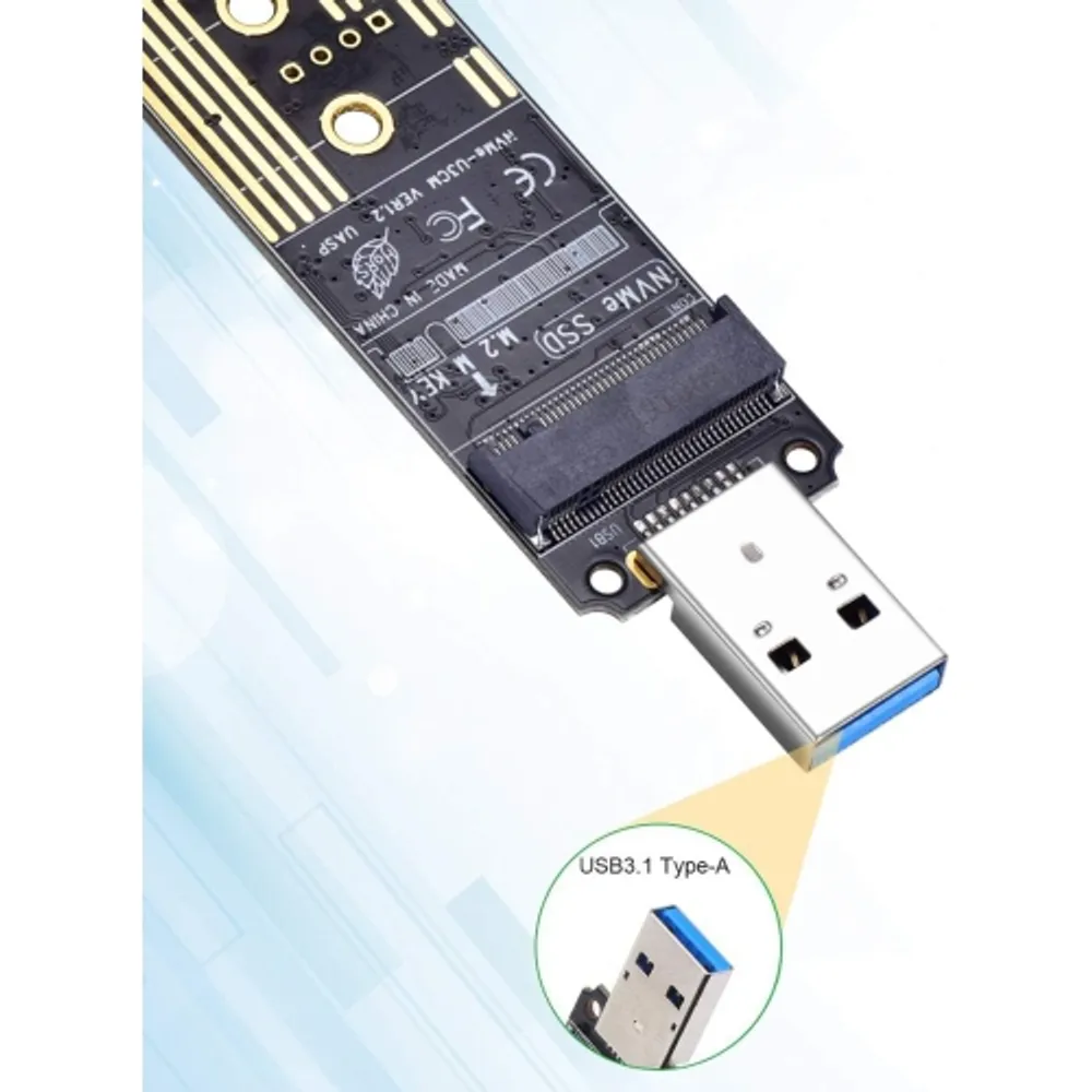 M2 nvme online to usb