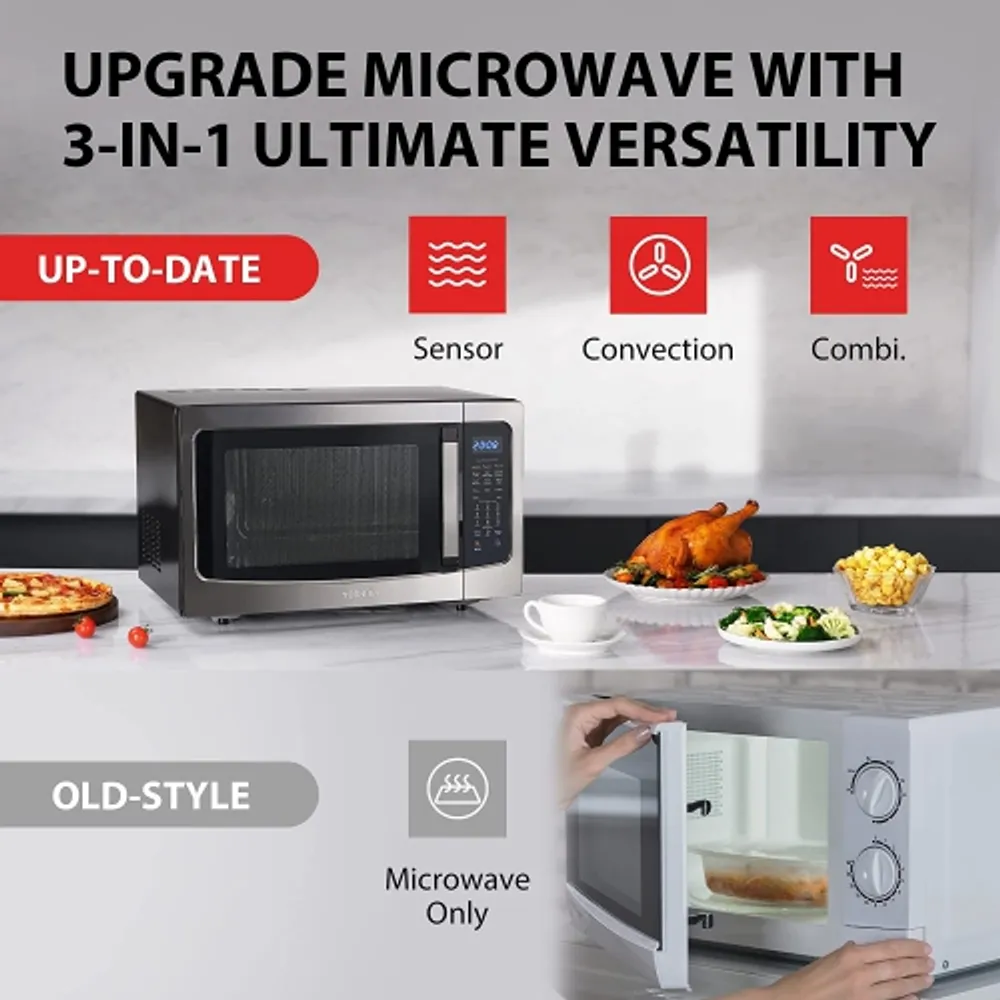 Toshiba microwave oven on sale smart sensor and