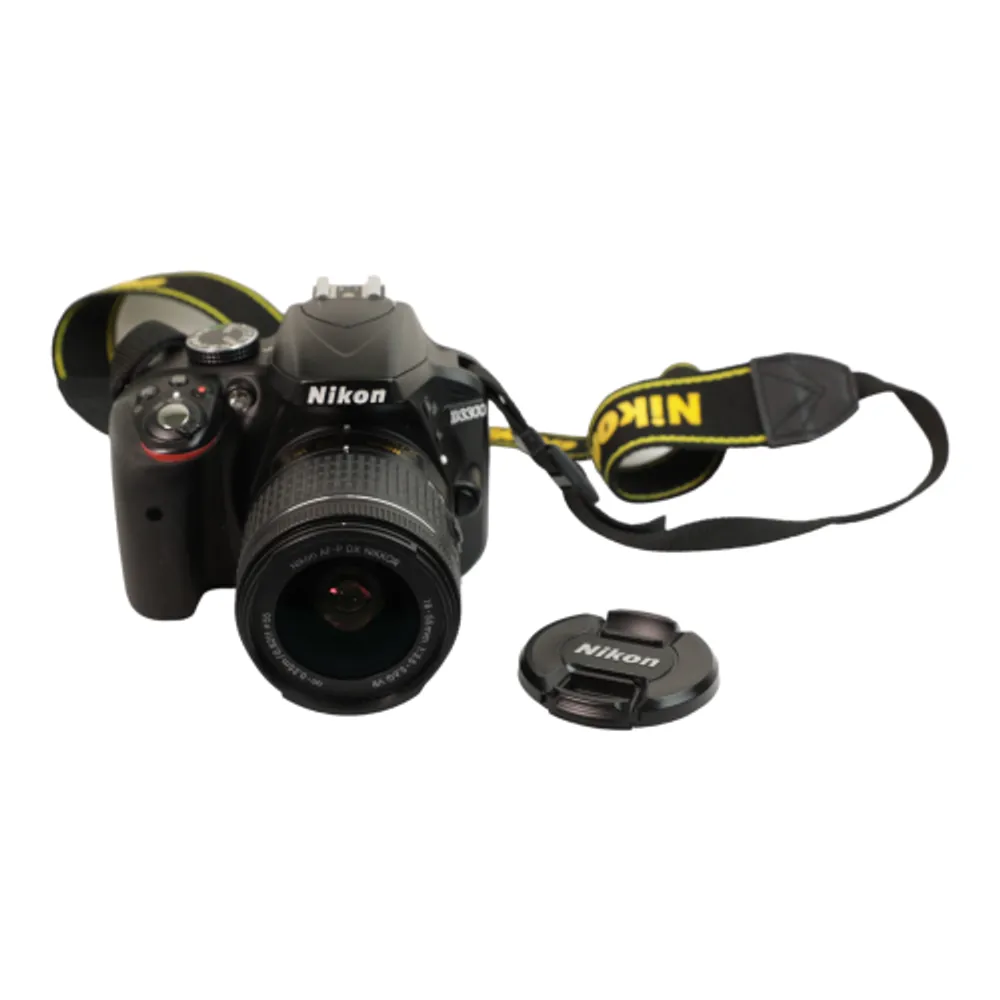 NIKON Refurbished (Good) - Nikon D3300 DSLR Camera with 18-55mm f