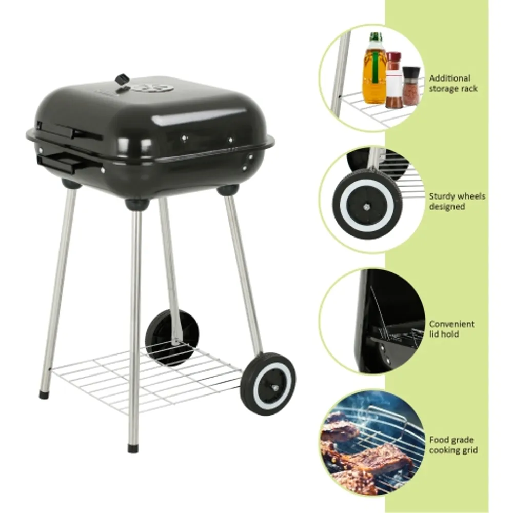 MASTERCOOK 18 Square Charcoal Grill Coquitlam Centre