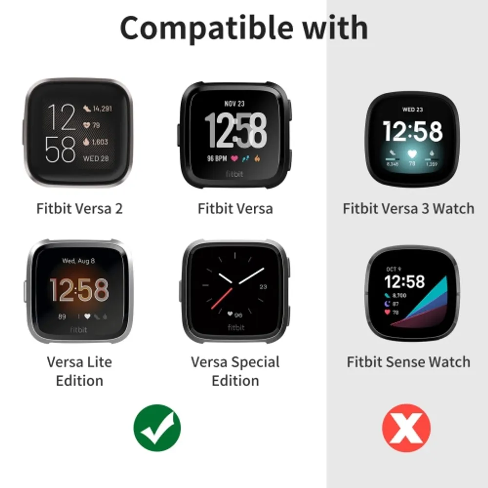 HLD Fitbit Versa 2 Bands for Women CAGOS Dressy Versa Bands