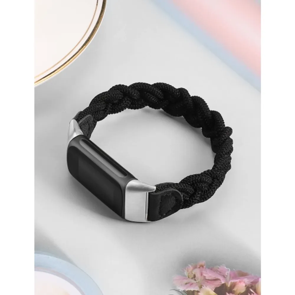 HLD Fitbit Charge 5 Bands for Women Stretchy Braided Solo Loop