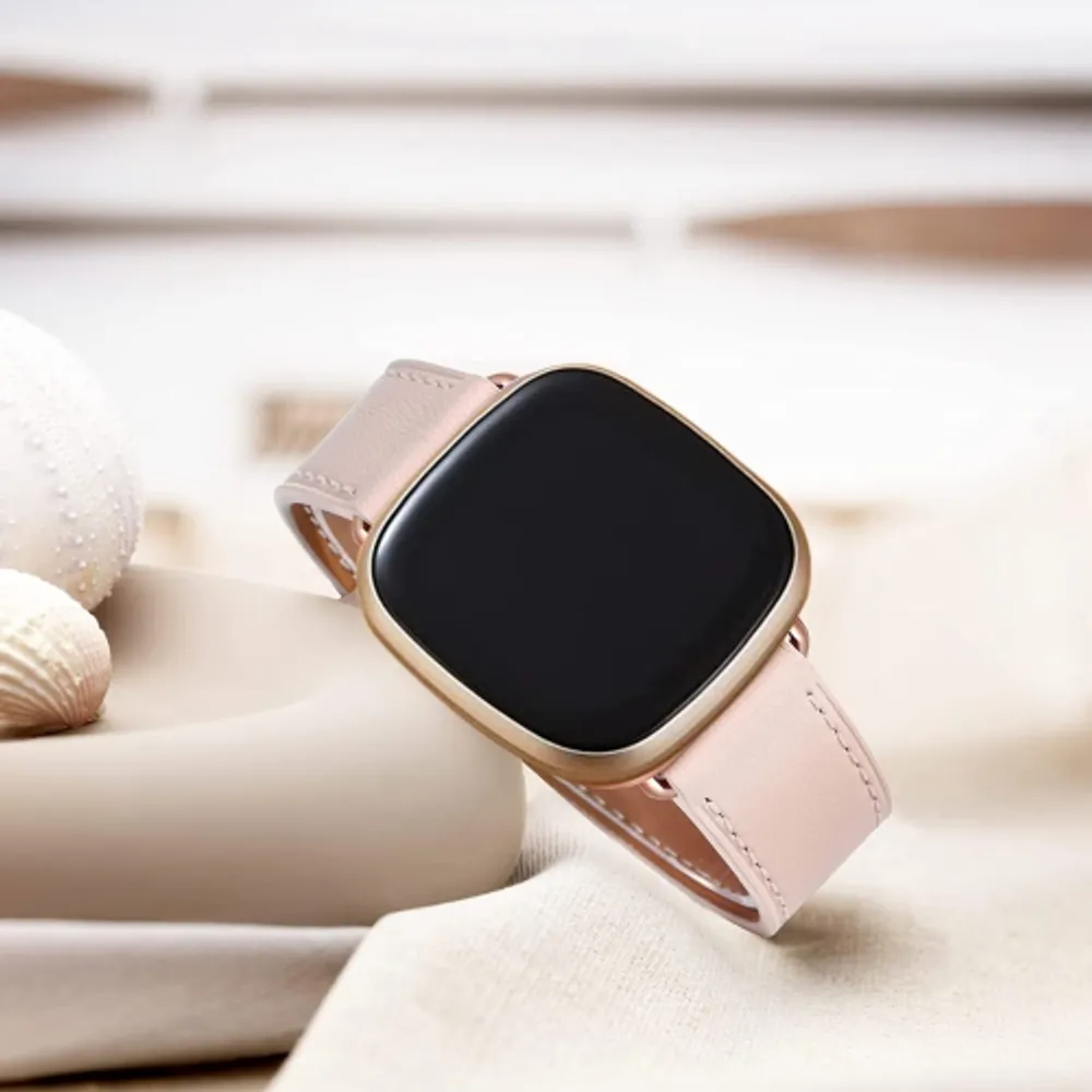 Versa 3 deals leather band