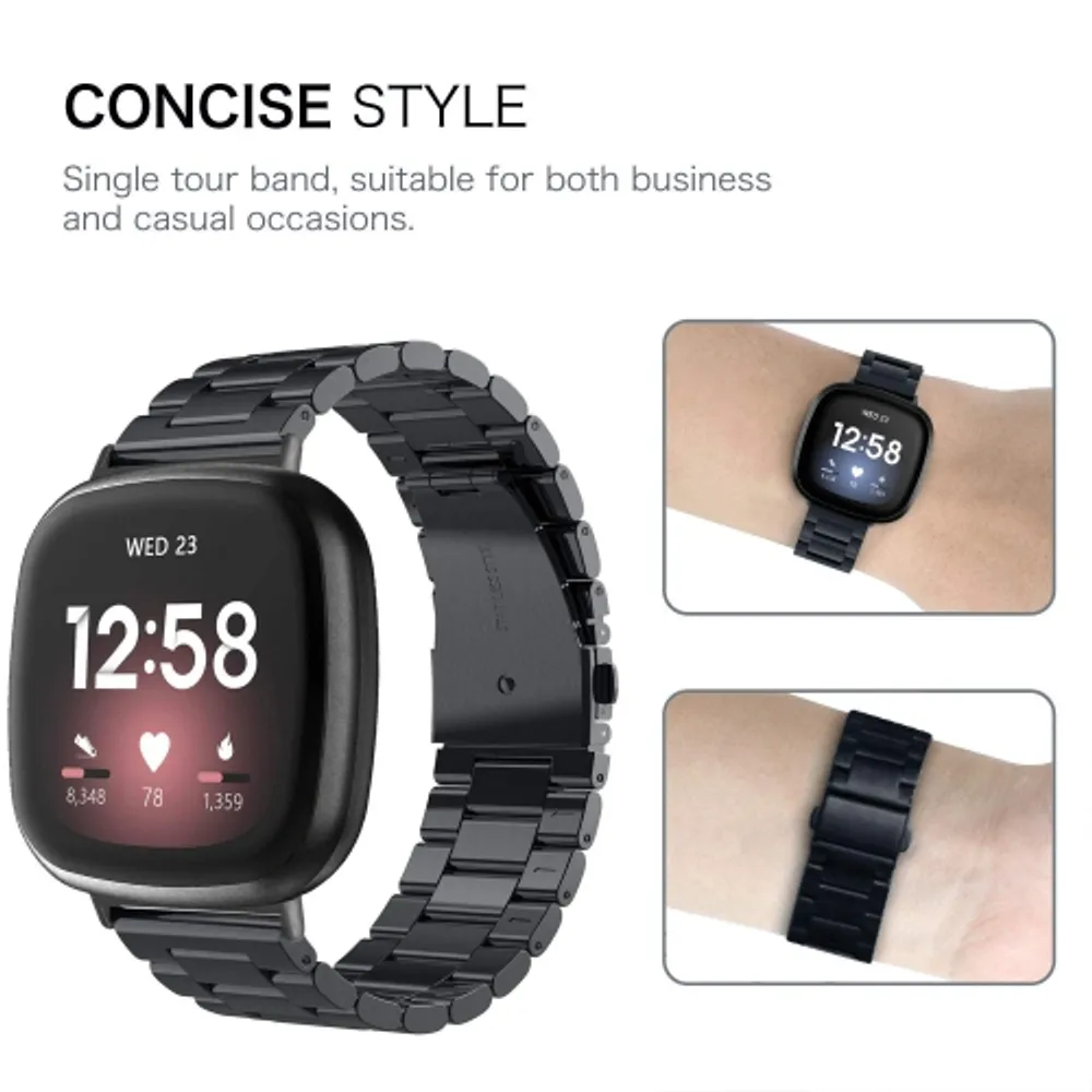 Fitbit versa shop metal band
