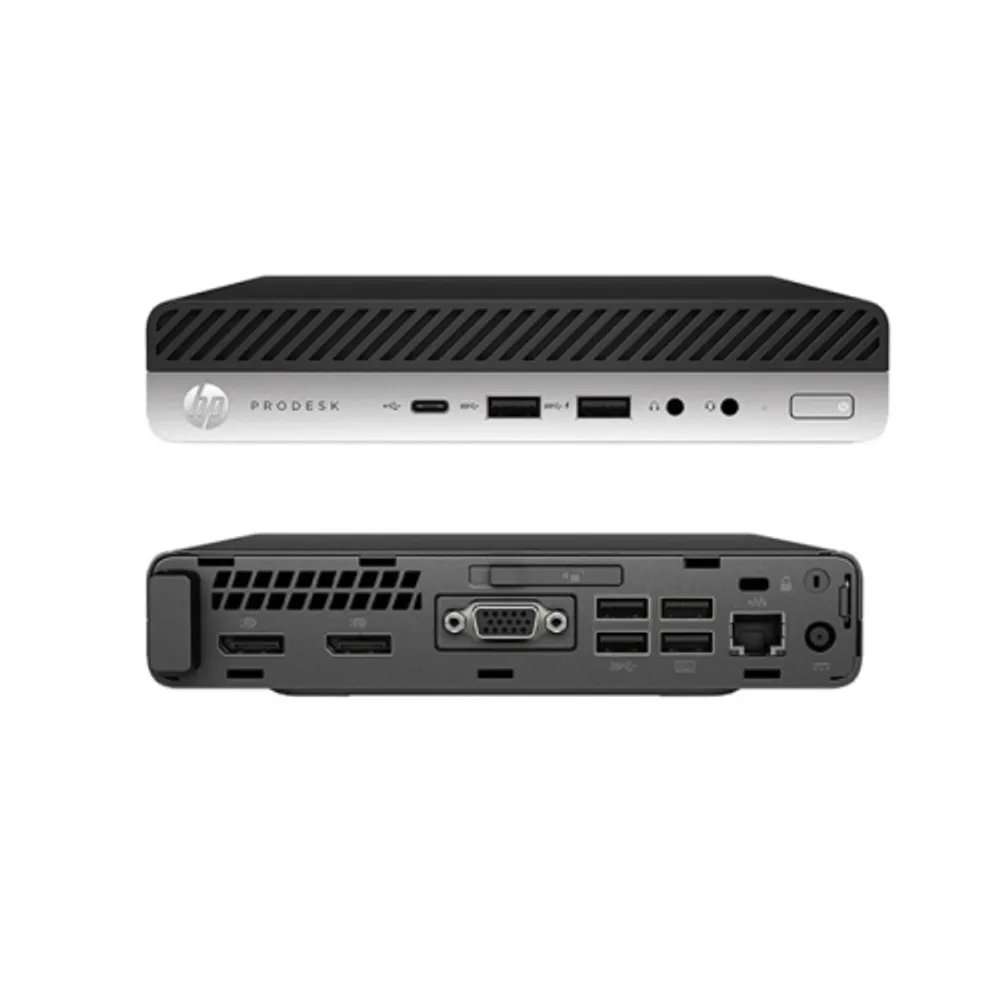 HP Refurbished (Good)- HP Prodesk 600 G4 Mini, i5-8500t, 16GB RAM