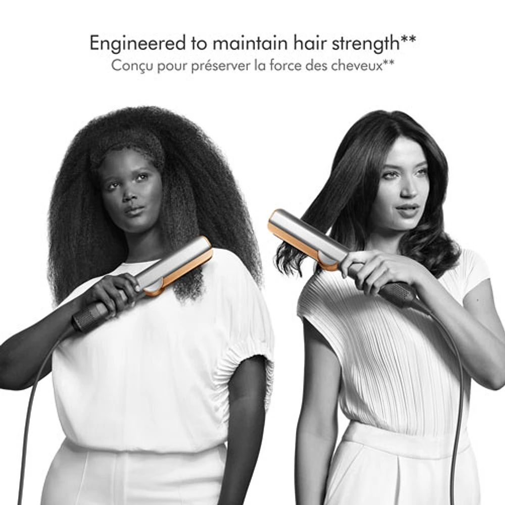 Brite hair straightener and on sale curler