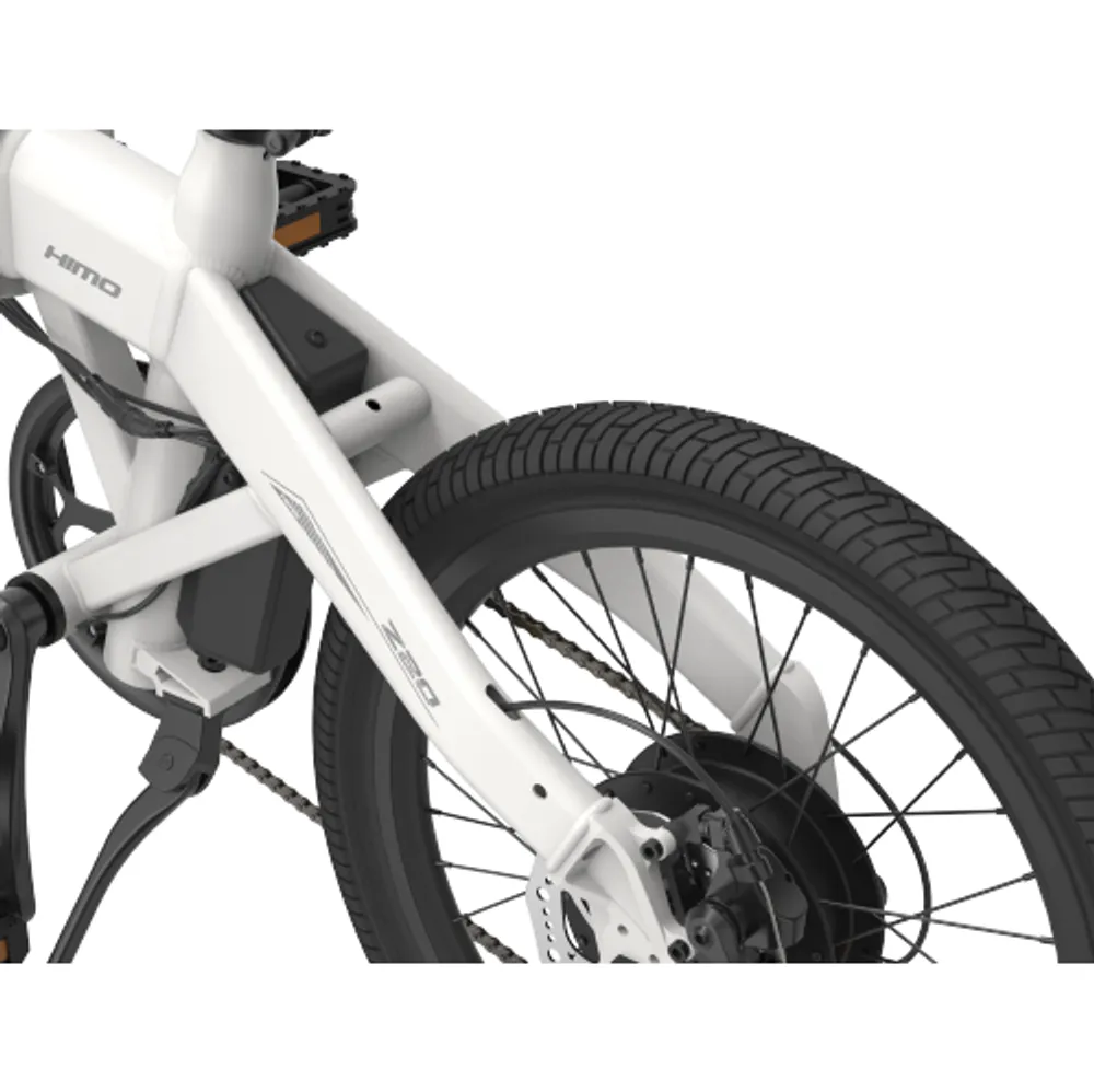 HIMO Z20 Folding E bike White Range up to 80 KM 6 Speed