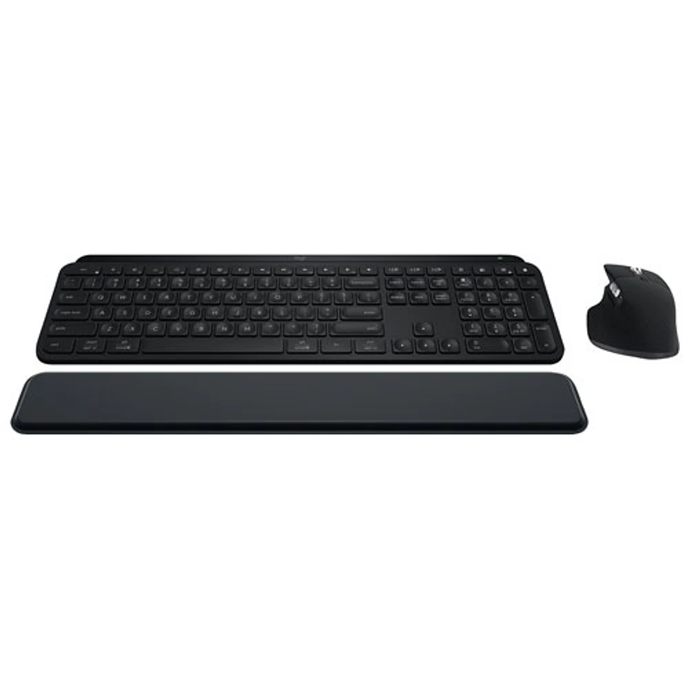 MX Keys S Bluetooth Combo - MX Keys S Keyboard, MX Master 3S Mouse, MX Palm  Rest - English - Only at Best Buy