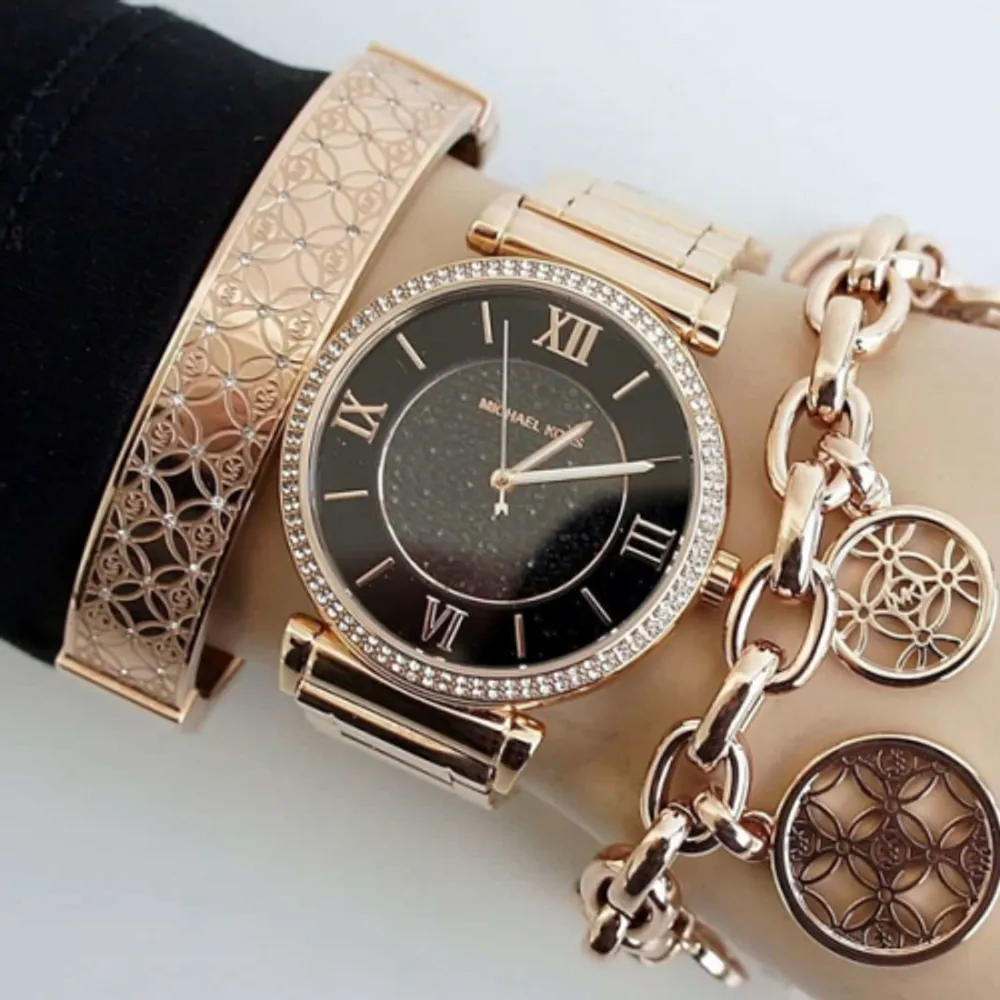 Michael kors catlin rose hot sale gold watch