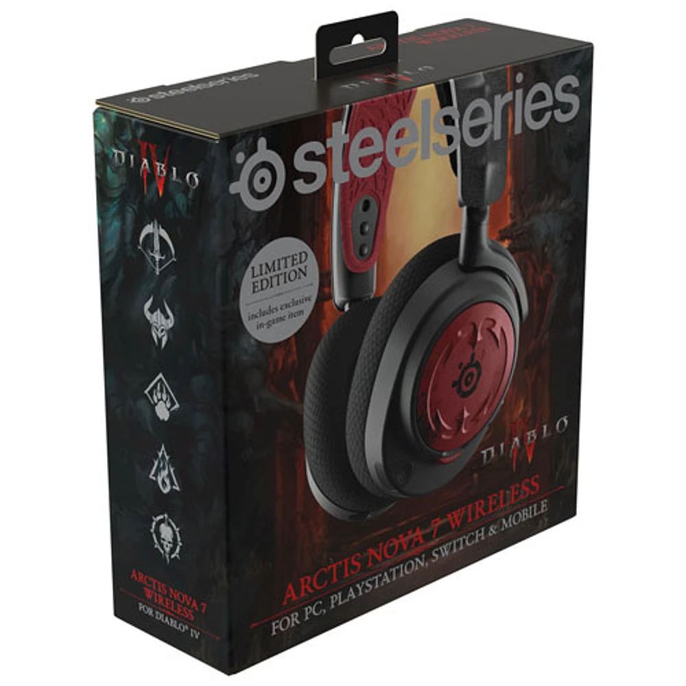 SteelSeries Arctis Nova 7 Limited Edition Diablo IV Wireless