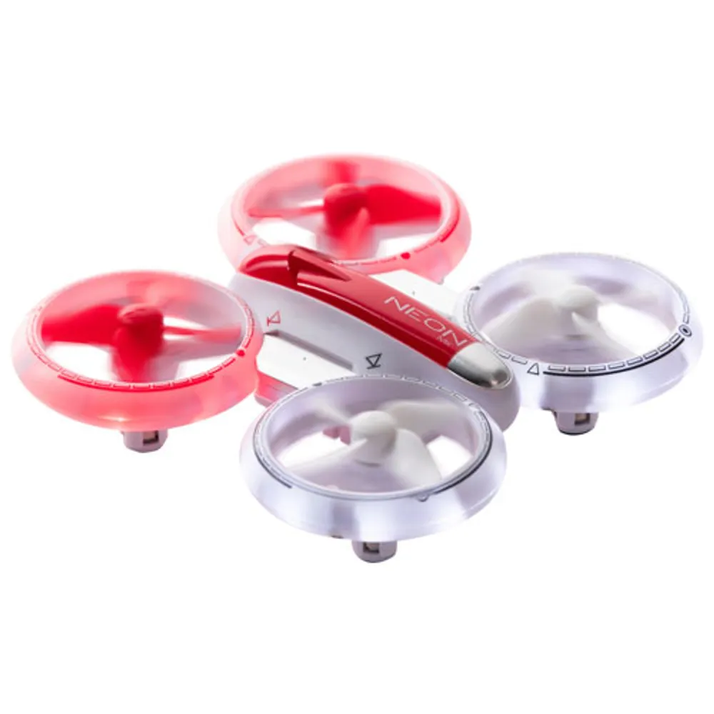 Red and clearance white drone