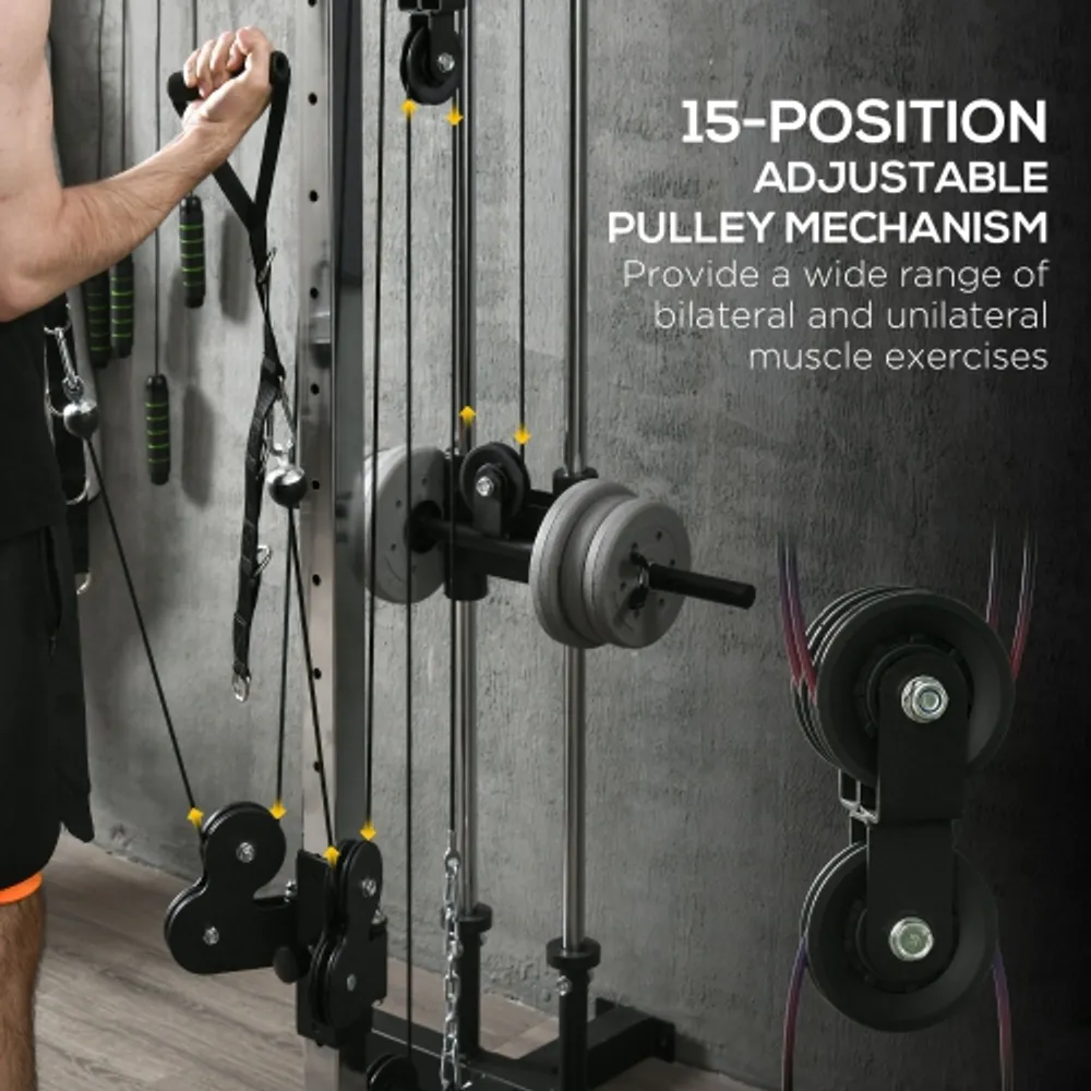 Archon adjustable dual pulley station store