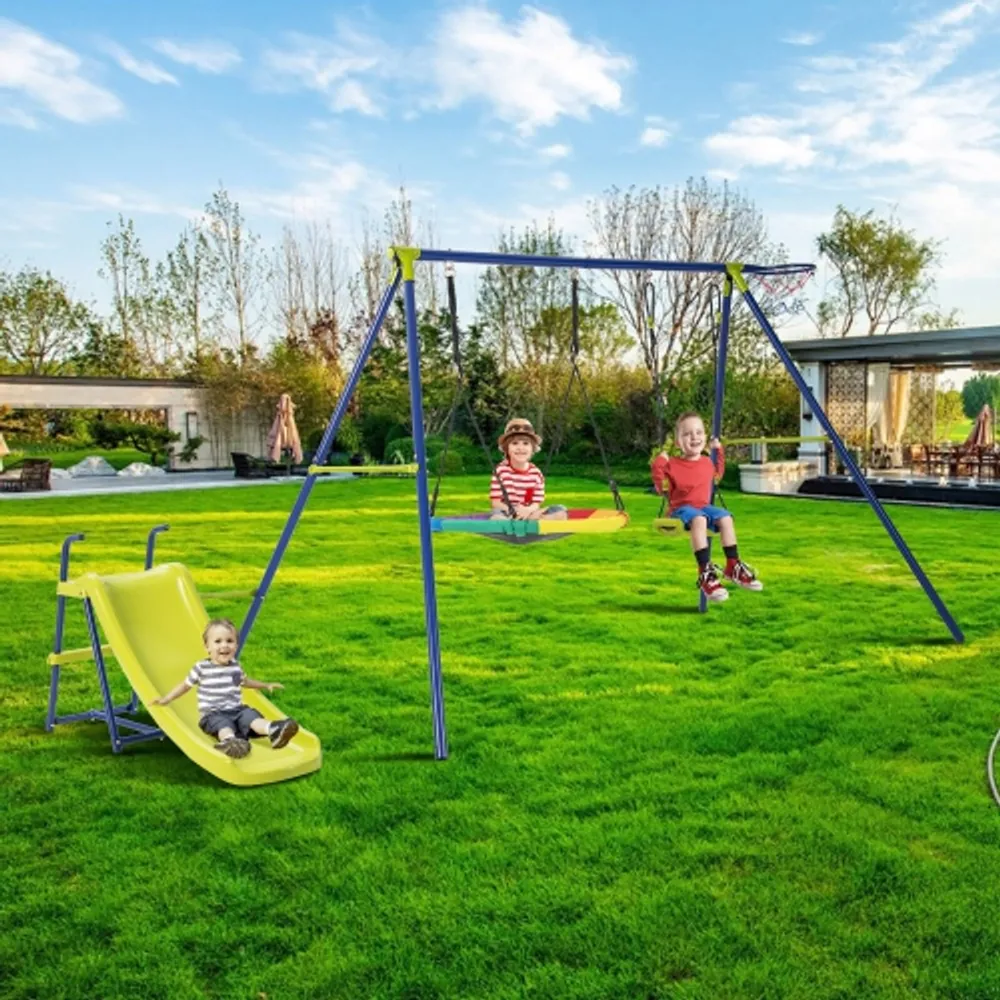 Swing sets for 4 year shop olds